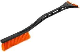 Bradas Eiskratzer mit Schneebesen, 600 mm, schwarz/orange zur Einfachen Entfernung von Schnee, Reif & Eis von - 1 Stück (ICE1162)