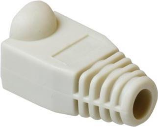 ACT RJ45 white boot for 5.5 mm cable. Color: White Cable boot rj45 5.5mm white (TT4515)