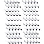 S/CONN maximum connectivity M6 Käfigschrauben-Set, VE100 (08-01030)