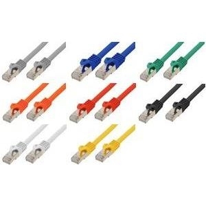 shiverpeaks BASIC-S Patchkabel,Cat.7 Rohkabel, S/FTP, weiß, 2,00 m RJ45 Stecker (BS75512-W)