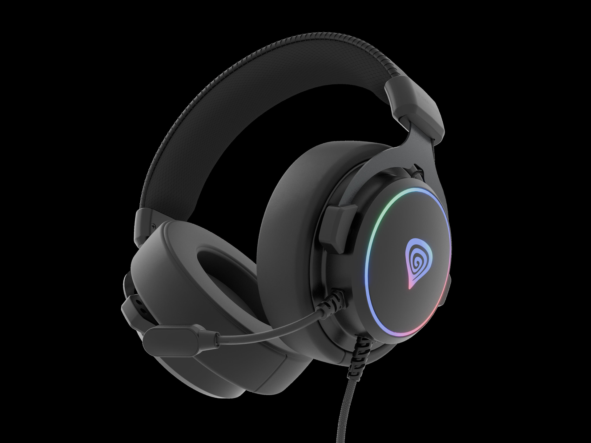 Genesis Neon 764 Gaming Headset USB 7.1 Schwarz