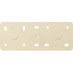 GIRA 008313 Wandplatte/Schalterabdeckung Beige - Weiß (008313)