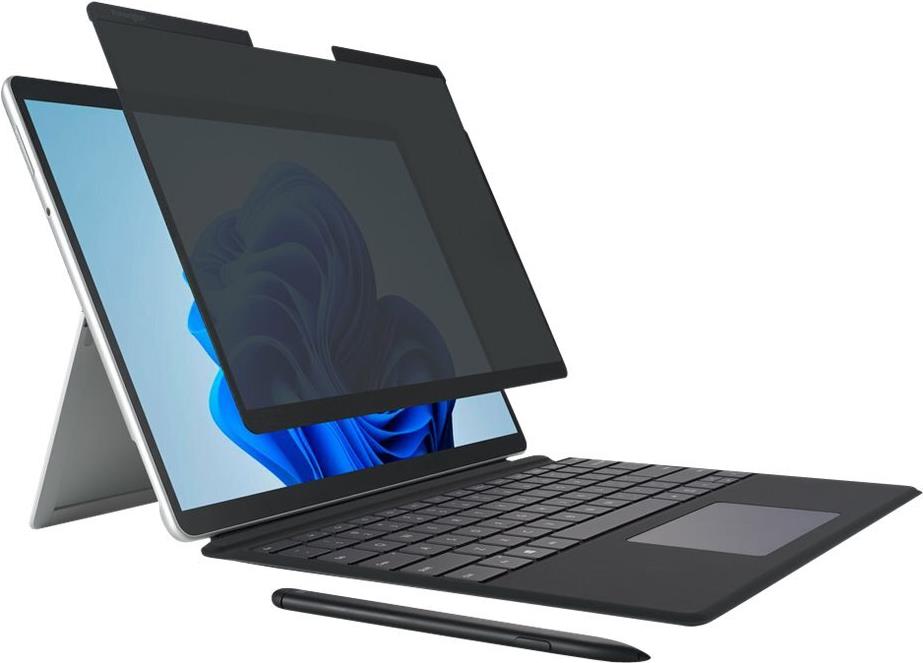 Kensington MagPro Elite Magnetischer Blickschutzfilter für Microsoft Surface Pro 8–11 Schwarz