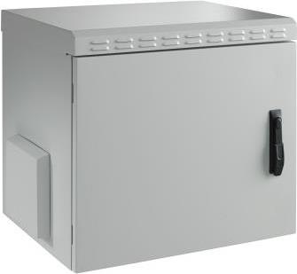 EFB-Elektronik 48,30cm (19") Wandgehäuse IP55, 12HE, Stahltür, Tiefe 450 mm, RAL7035 Hersteller: EFB Elektronik (691712IP55.1)