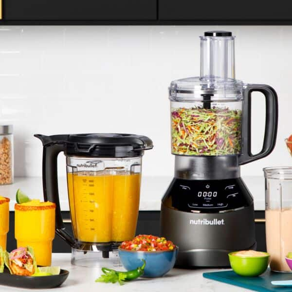 NutriBullet Triple Prep System NBF580B Küchenmaschine 1500 W 1,8 Liter Schwarz