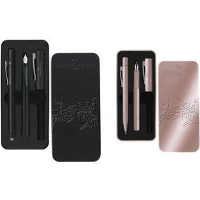 FABER-CASTELL Schreibgeräte-Set GRIP 2011, rosa beinhaltet: 1 x ...