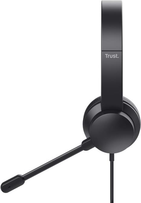 Trust Headset HS-201 On-Ear schwarz - Schwarz (25373)