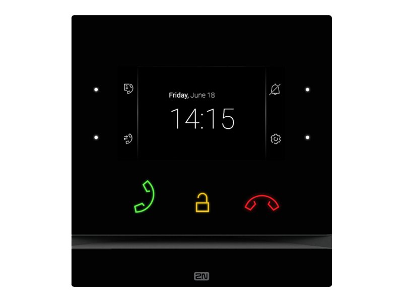 2N Indoor Compact Innensprechstelle 4,3" Schwarz