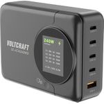 Voltcraft UC-4C1A240W01 USB Ladestation USB-C USB-A PD 3.0 Schwarz Innenbereich (VC-16871780)