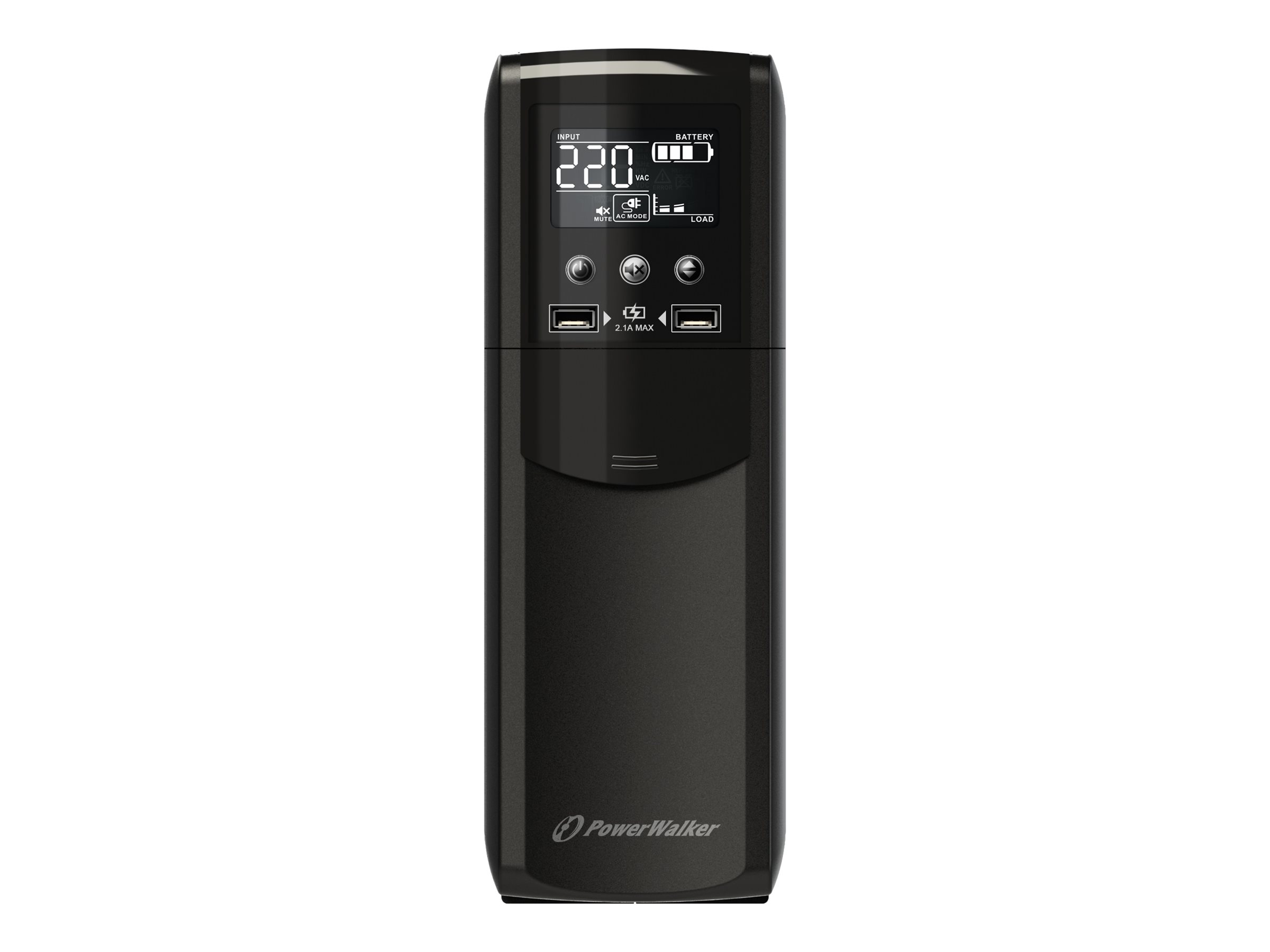 PowerWalker VI 1500 CSW USV-Anlage 1500 VA 900 W Schwarz