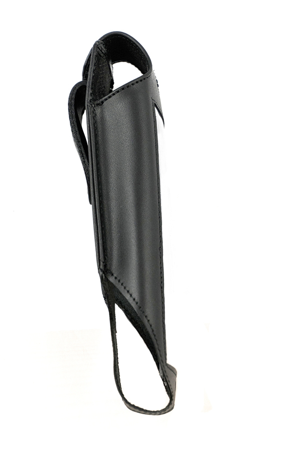 SORYT S5 Stahl Ledertasche Holster Schwarz