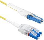 ACT 2 meters Singlemode 9/125 OS2 Polarity Twist uniboot duplex fiber patch cable with CS - LC connectors (RL1102)