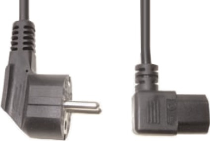 e&p Elektrik Handels GmbH & Co.KG SW 20 Stromkabel Schwarz 2 m CEE7/7 (SW 20)