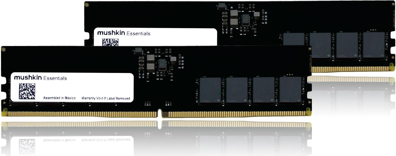Mushkin Essentials Speichermodul 64 GB 2 x 32 GB DDR5 4800 MHz (MES5U480FD32GX2)