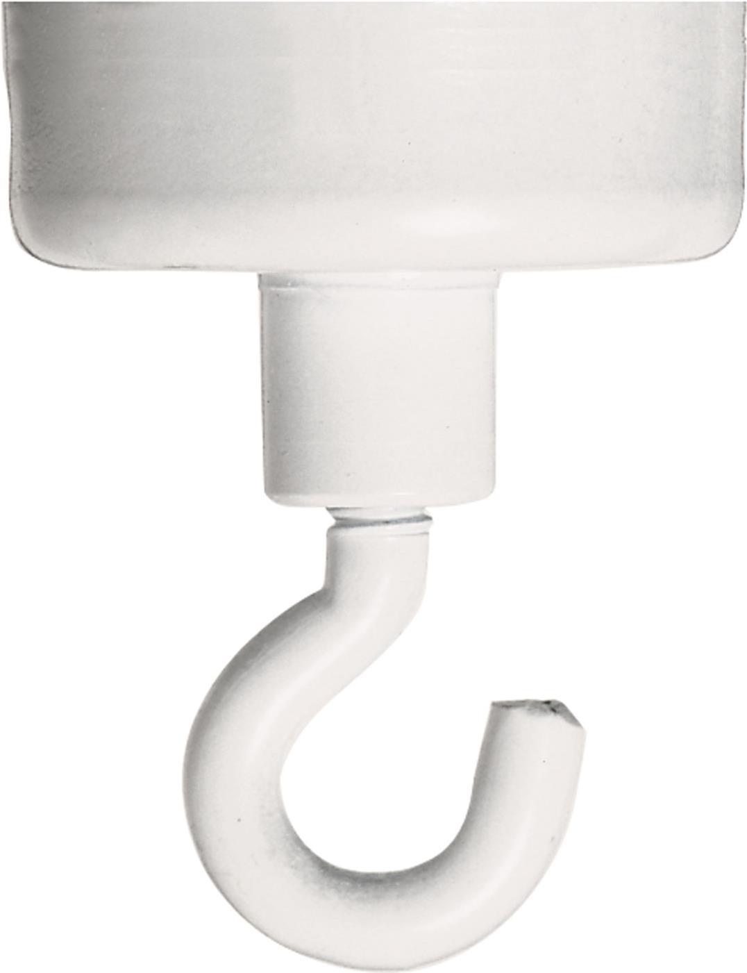 FRANKEN Magnet, mit Haken, rund, Ø: 37mm, Haftkraft: 10.000g, weiß 1 Stück (HM37)