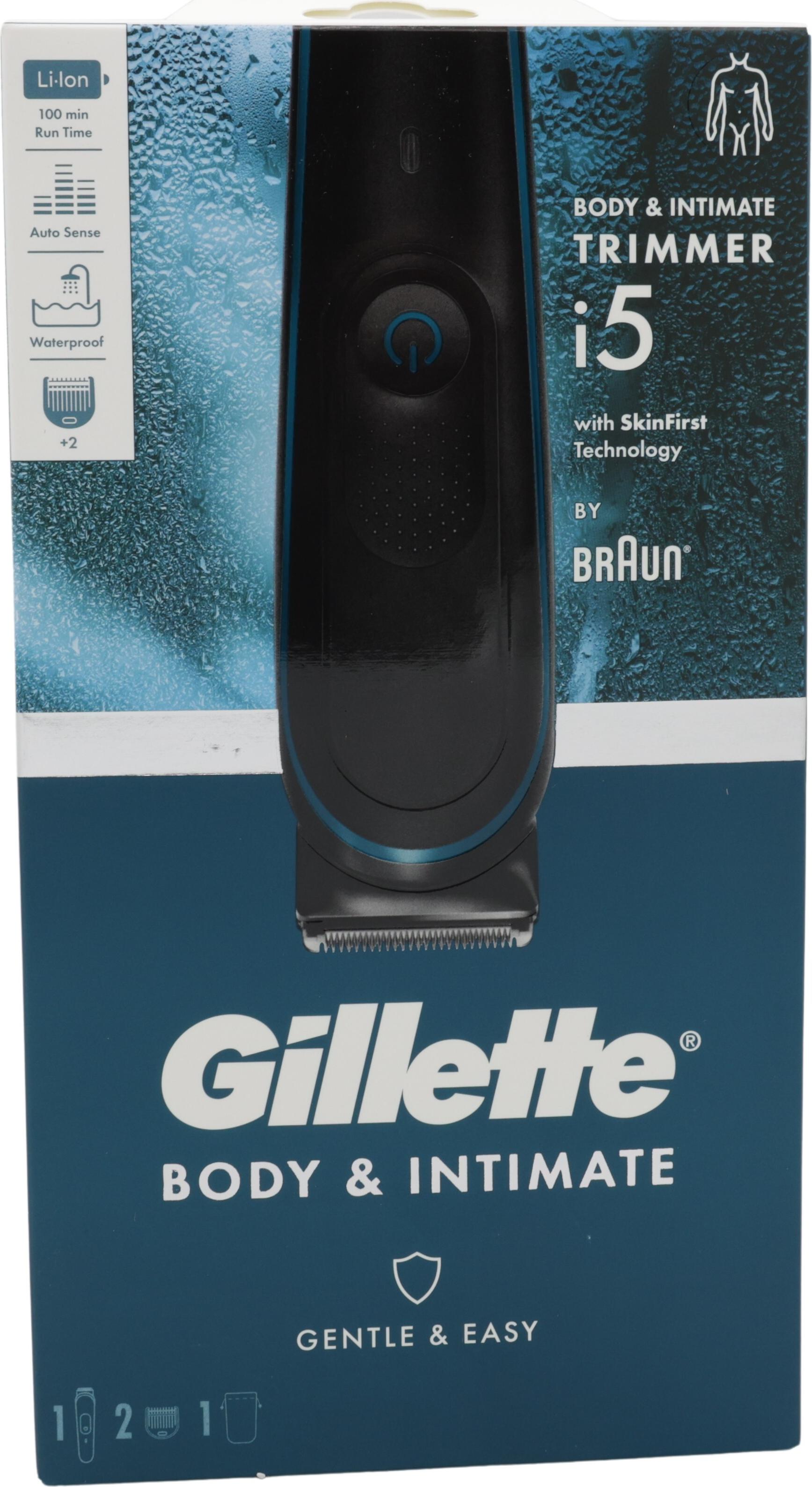 Gillette Body & Intimate Elektrischer Körperrasierer Herren i5 (8700216280143)