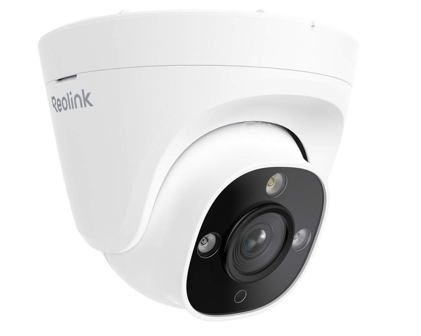 Reolink RP-PCT8M 8MP 4K PoE Turret Überwachungskamera, Nachtsicht, IP67, Weiß