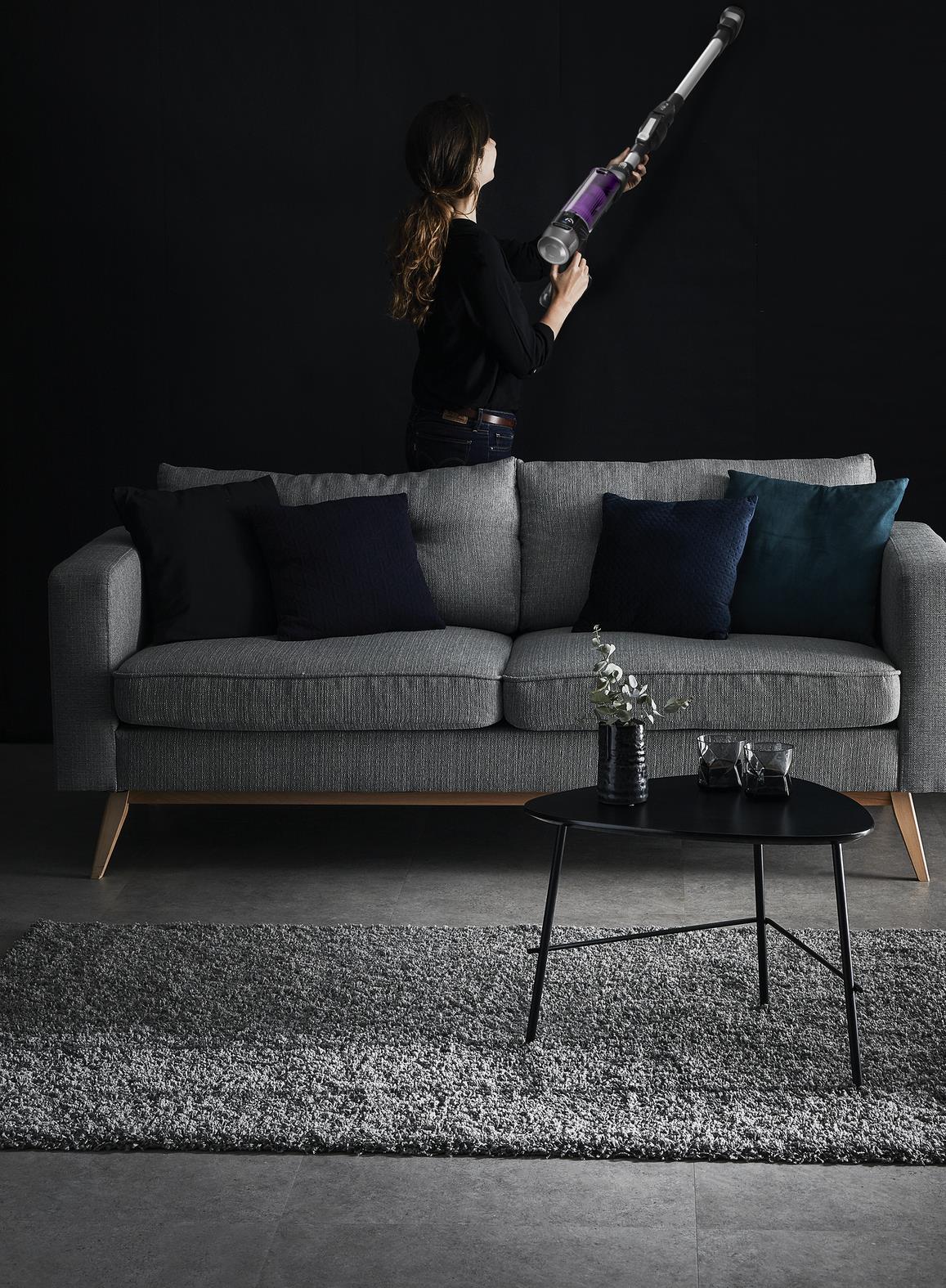 Rowenta X-Force Flex RH2037 2-in-1 Akku-Staubsauger 250 W Schwarz - Violett