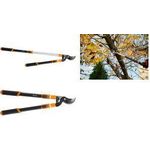 Bradas Bypass-Astschere V-SERIES, teleskopierbar anthrazit/orange, Bypassklinge mit Schutzbeschichtung, - 1 Stück (KT-V1250)