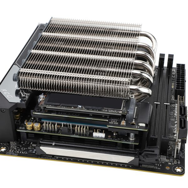 Thermalright AXP120-X67 CPU-Kühler 120 mm Schwarz, Grau, Metallisch