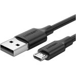 Ugreen 60137 USB Kabel USB 2.0 1,5 m USB A Micro-USB A Schwarz (60137)