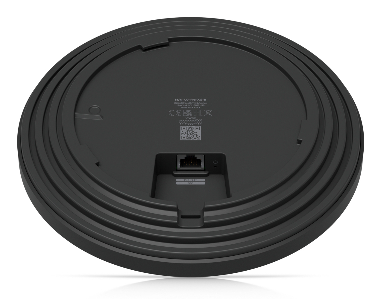 Ubiquiti UniFi U7 Pro XG Access Point Wi-Fi 7 5800 Mbit/s Schwarz