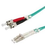 VALUE LWL-Kabel 50/125µm OM3, LC/ST, türkis 0,5m (21.99.8720)