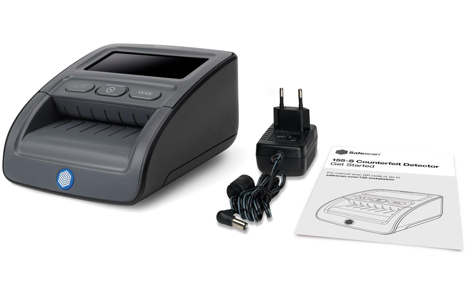 Safescan 155-S Automatischer Geldscheinprüfer Multi-Währung LCD Schwarz