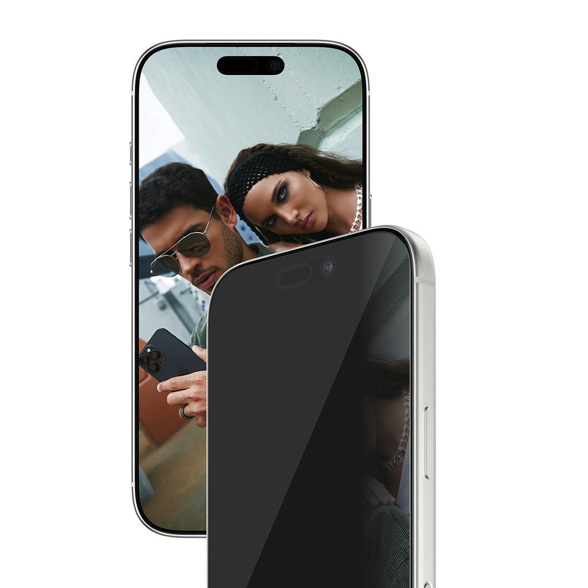 PanzerGlass SAFE. Privacy Displayschutz iPhone 17 Pro 6,3" Transparent