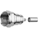 Telegärtner F-Steckverbinder Stecker, gerade 75 Ohm J01600A0012 1 St. (J01600A0012)