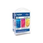 BROTHER LC1100HYRBWBPDR Rainbowpack cyan magenta gelb fuer MFC-5890CN MFC-6490CW MFC-6890CDW DCP-6690CW (LC1100HYRBWBPDR)