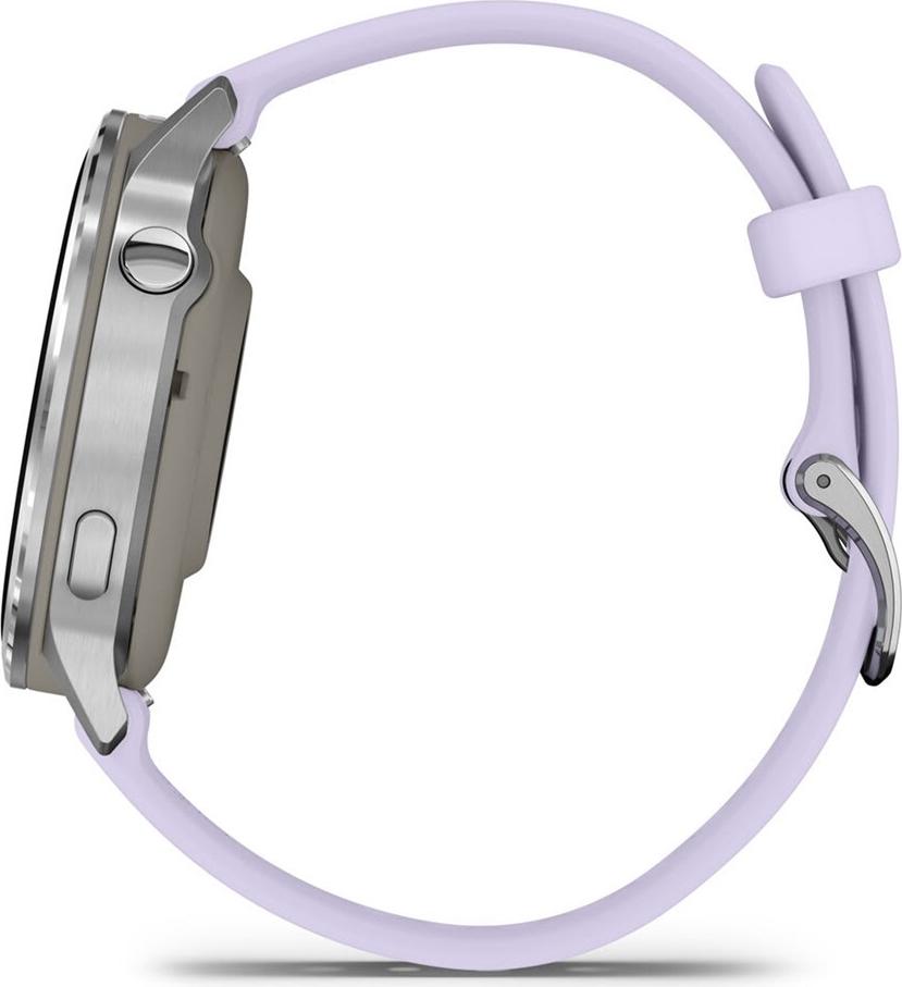Garmin Venu 4 Smartwatch 41mm 1,2" AMOLED 8 GB GPS Periwinkle, Silber