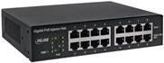 INLINE PoE+ Gigabit Network Injector Hub - Switch - 8 x 10/100/1000 (PoE+) - an Rack montierbar (120 W)