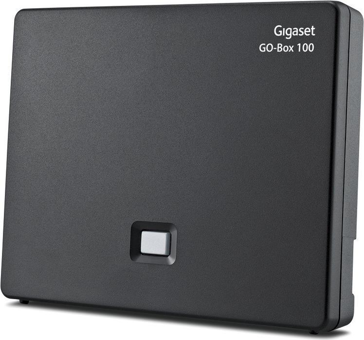 Gigaset GO Box 100 Basisstation für schnurloses Telefon/VoIP-Telefon (S30852-H2835-B101)