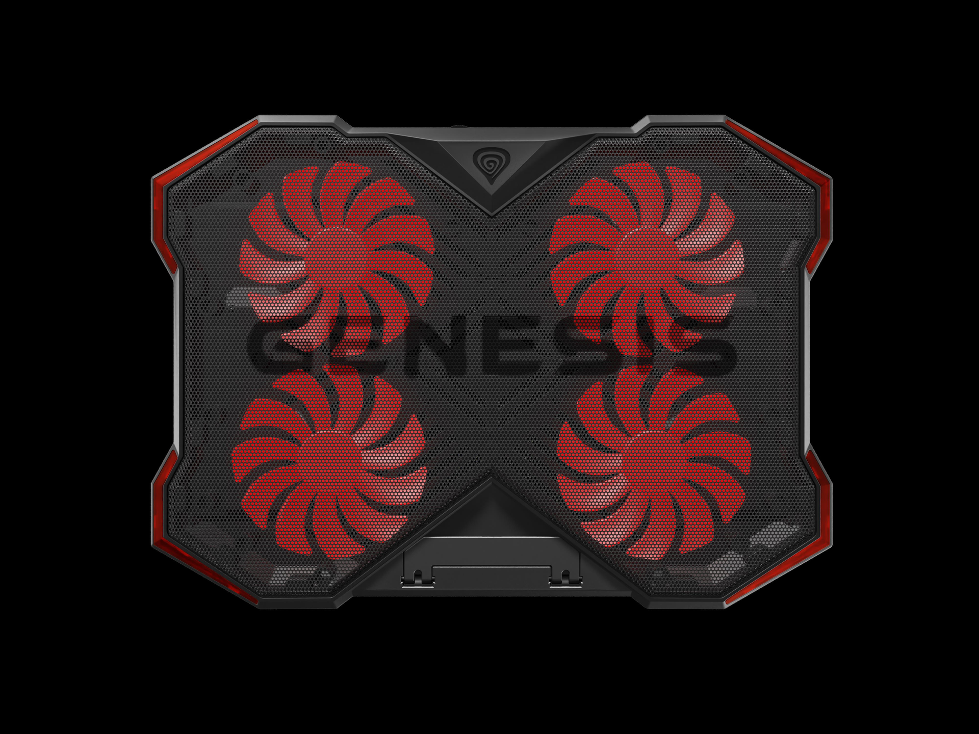 Genesis Oxid 260 Notebook-Kühler für 15,6"-17,3" Black, Red