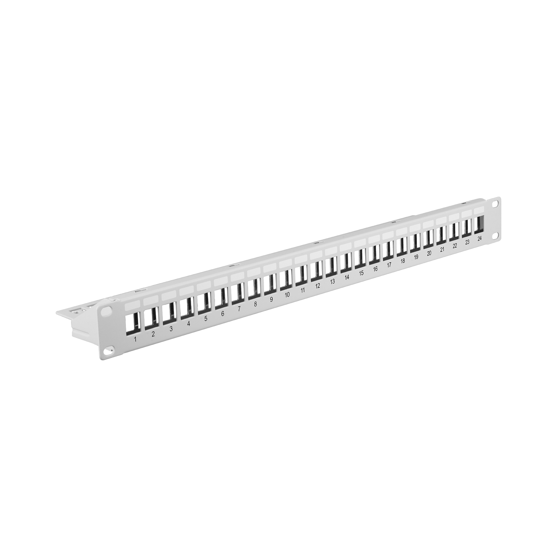 EFB-Elektronik Verteilerfeld 48,30cm (19") 1HE, 24-Port, grau RAL7035 Hersteller: EFB Elektronik (37578.1V2)