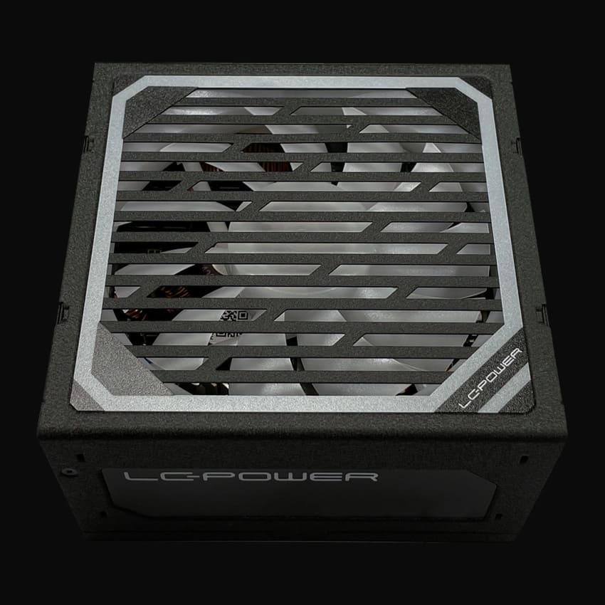 LC-Power LC Power Super Silent Modular Series LC6750M V3.1 750 W 80+ Gold Netzteil Hammered Black