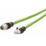 METZ CONNECT 142M2X15100 Netzwerkkabel 10 m Cat6a Grün (142M2X15100)