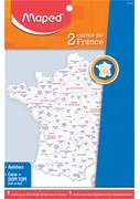 Maped Schablone Frankreich-Landkarte 180 mm