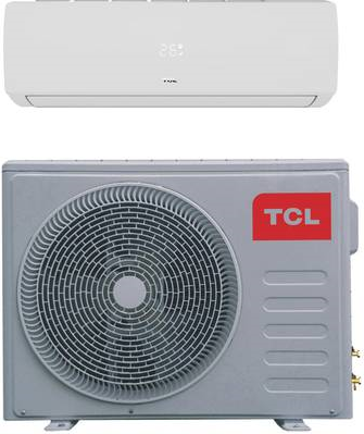 TCL Split-Klimagerät inkl. Schnellverschluss 19412 EEK Heizen/Kühlen: A+/A++ 3330 W 35 m² Weiß (19412) - Sonderposten