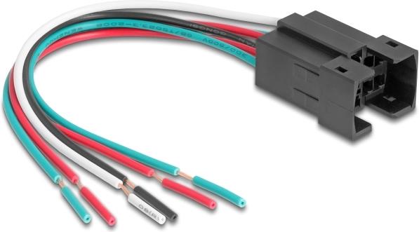 Delock Fassung für 25 mm 6 Pin Taster oder Schalter (90790)