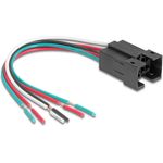 Delock Fassung für 25 mm 6 Pin Taster oder Schalter (90790)