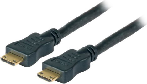EFB-Elektronik HighSpeed HDMI+ Kabel w.Eth. C-C St-St 2,0m schwarz Hersteller: EFB Elektronik (K5429.2)