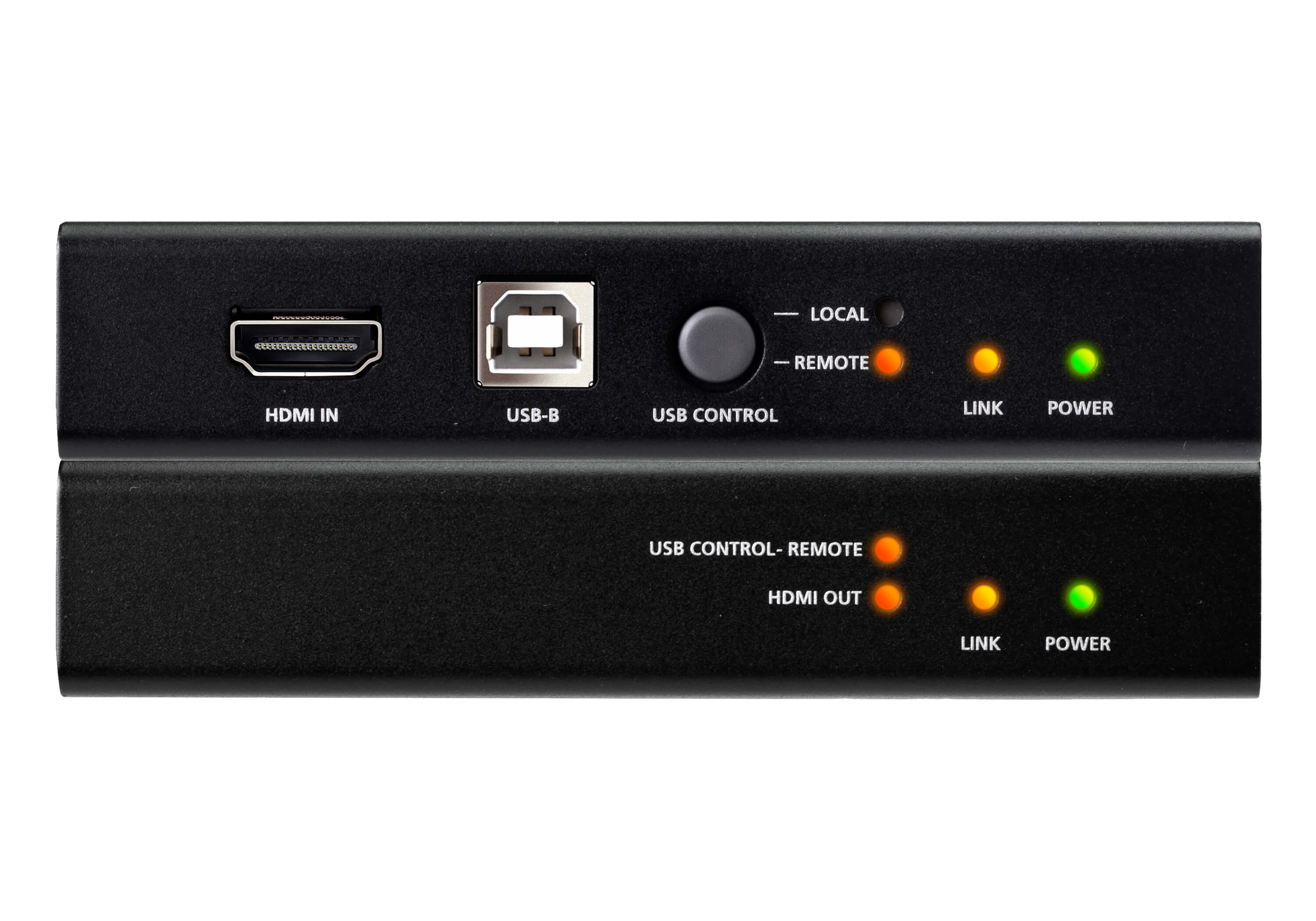 ATEN CE801 KVM-Extender Cat.6 HDMI USB 4K 3840 x 2160 bis 70 m Schwarz