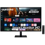 Samsung M7 S32DM700U Smart Monitor 80,0cm (32 Zoll) - 4K UHD, VA, 4ms, HDMI, USB-C, USB-Hub, WLAN, Tizen OS [Energieklasse F] (LS32FM700UUXEN)