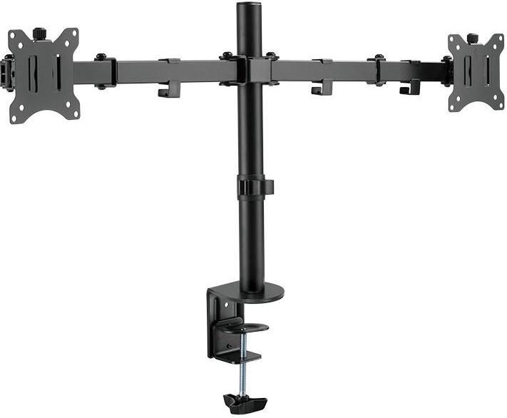 LogiLink BP0098 Tischhalterung 17"-32" für 2 LCD-Displays max. 8 kg Schwarz