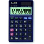 Casio SL-310TER+ Taschenrechner 10-stellig solar/batteriebetrieben Blau Tasche