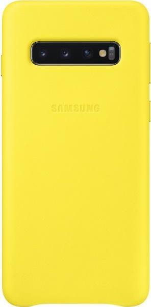 Leather Cover Yellow Galaxy S10 Edge (EF-VG973LYEGWW)