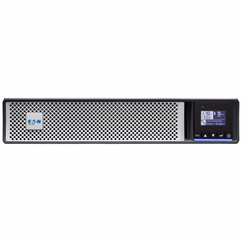 Eaton 5PX G2 5PX2200IRTNG2 Line-Interaktiv 2200 VA 2200 W Schwarz, Silber