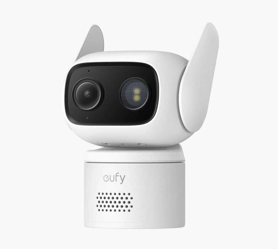 eufy by Anker Cam C31 Solo weiß - 360° PTZ Netzwerkkamera mit KI-Erkennung und Farbnachtsicht